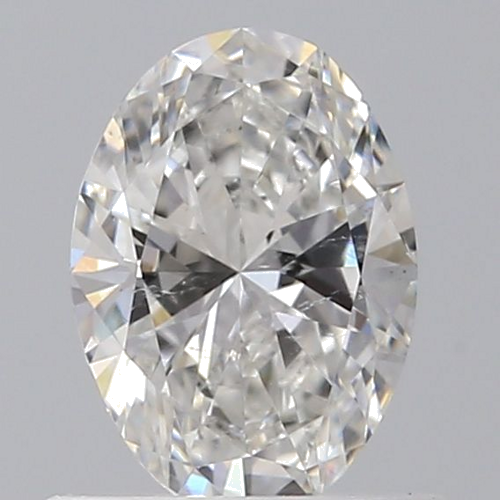 0.5 carat F-SI1 Natūralus Oval Deimantas (1)