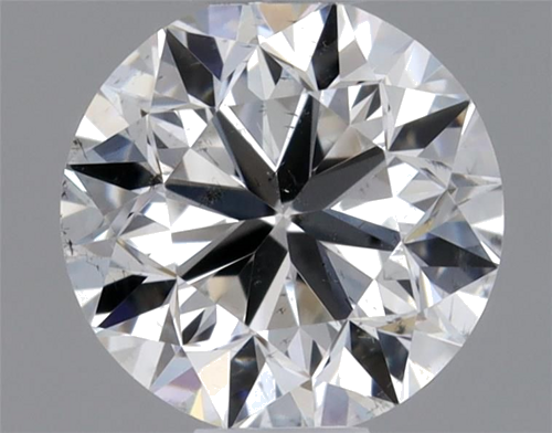 0.46 carat F-SI2 Very Good cut Natūralus Round Deimantas (1)