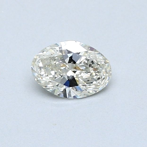 0.36 carat I-VS2 Natūralus Oval Deimantas (1)