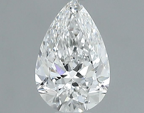 0.4 carat E-SI1 Natūralus Pear Deimantas (1)