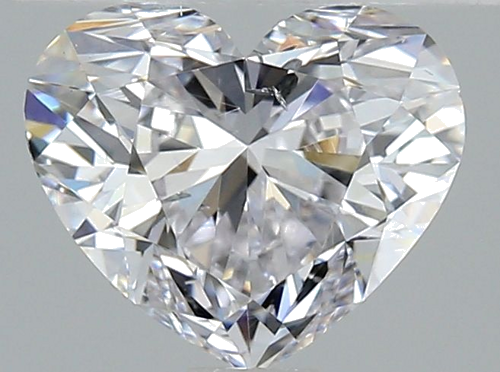 1.7 carat E-SI2 Natūralus Heart Deimantas (1)