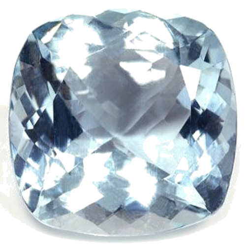 9.45 carat BLUE Cushion Aquamarine (1)