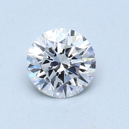 0.51 carat D-VVS2 Excellent cut Natūralus Round Deimantas (1)