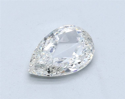 1.51 carat H-SI1 Natūralus Pear Deimantas (1)