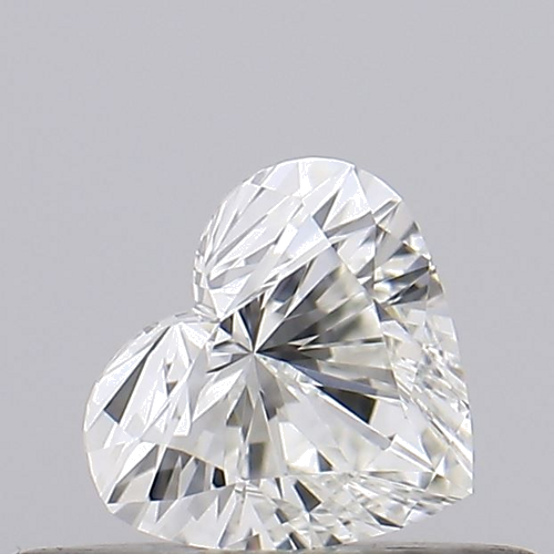 0.25 carat I-VVS1 Natūralus Heart Deimantas (1)