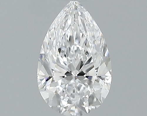 0.4 carat D-VS1 Natūralus Pear Deimantas (1)