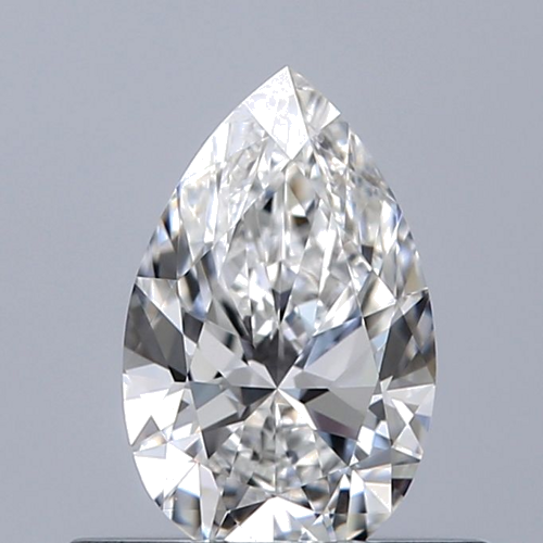 0.4 carat D-VVS1 Natūralus Pear Deimantas (1)