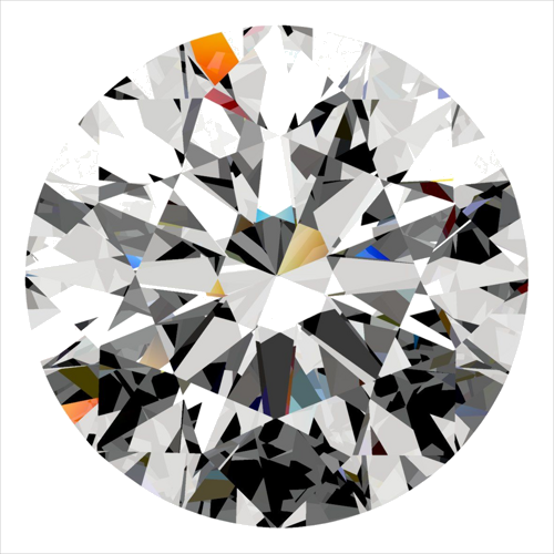 0.32 carat G-VVS1 Excellent cut Natūralus Round Deimantas (1)