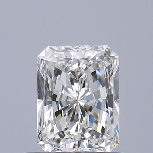 0.61 carat E-VVS1 Natūralus Radiant Deimantas (1)
