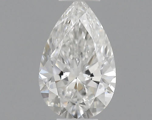 0.23 carat F-VVS1 Natūralus Pear Deimantas (1)