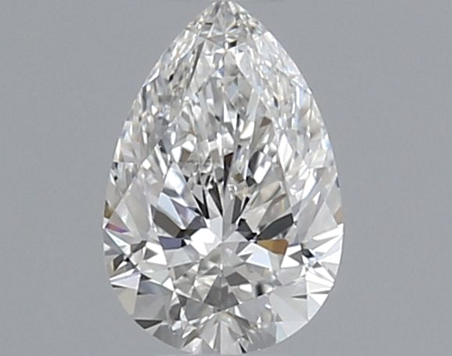 0.5 carat G-VS1 Natūralus Pear Deimantas (1)