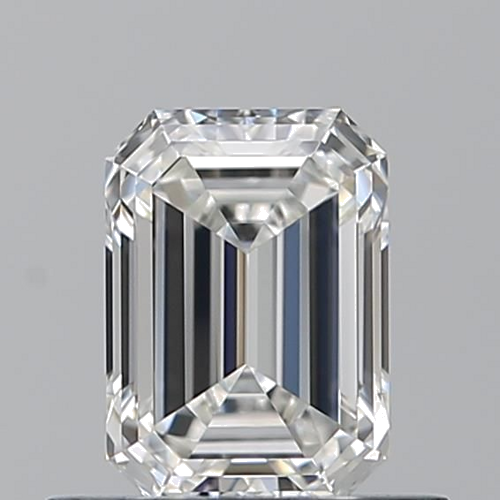0.61 carat F-VVS2 Natūralus Emerald Deimantas (1)