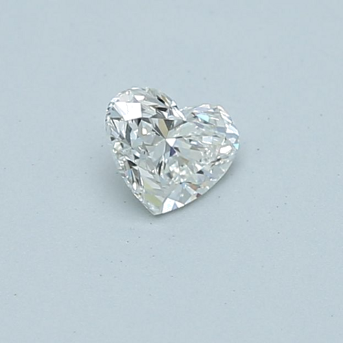 0.3 carat H-VVS2 Natūralus Heart Deimantas (1)