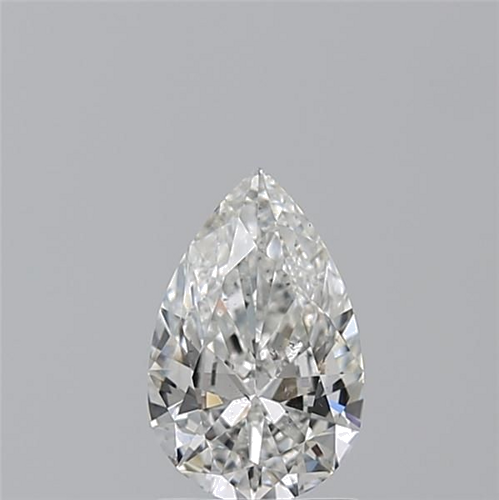 1.02 carat G-SI2 Natūralus Pear Deimantas (1)