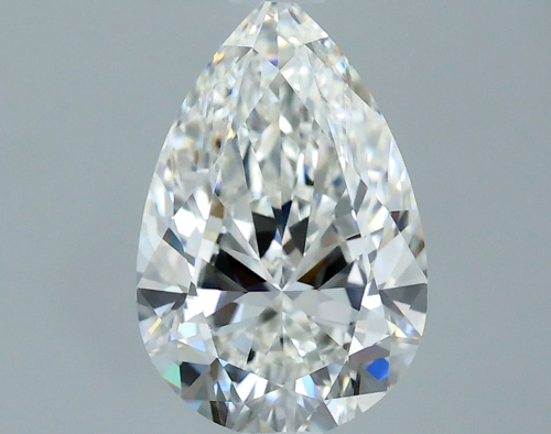 0.8 carat G-VS1 Natūralus Pear Deimantas (1)