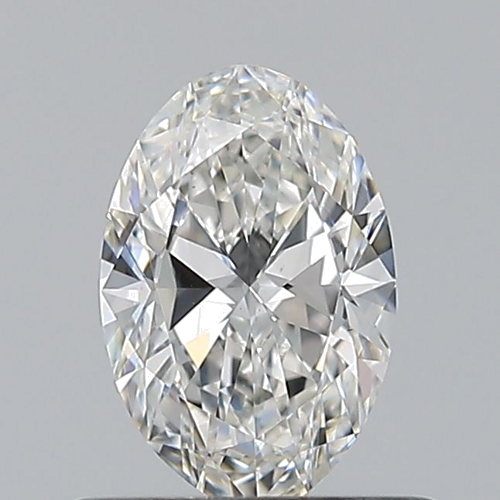 0.52 carat G-VS2 Natūralus Oval Deimantas (1)