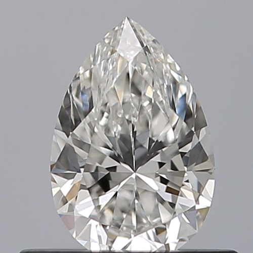 0.41 carat E-VS2 Natūralus Pear Deimantas (1)