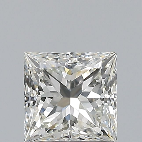 0.71 carat I-VVS2 Natūralus Princess Deimantas (1)