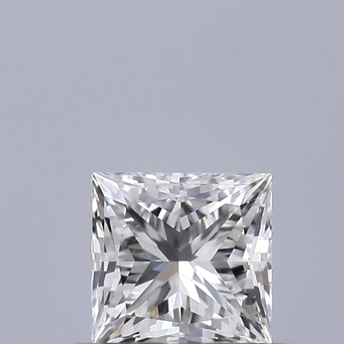 0.4 carat H-VVS2 Natūralus Princess Deimantas (1)