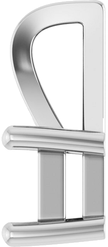 Pakabukas „Solitaire“ 925 Sidabro Emerald 7mm x 5mm (3)