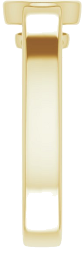 Sužadėtuvių Žiedas „Bezel-Set Solitaire“ 14k yellow gold Round 6mm (4)