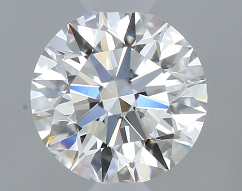 0.5 carat H-VVS2 Excellent cut Natūralus Round Deimantas (1)