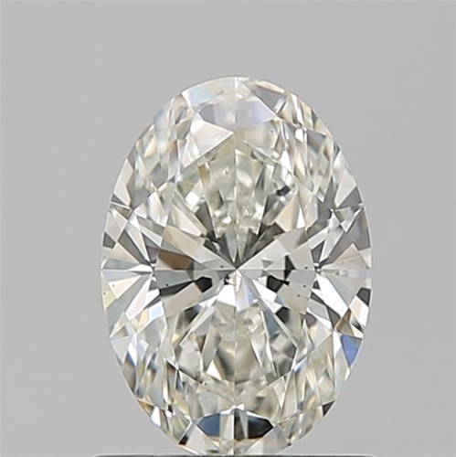 1.02 carat J-SI1 Natūralus Oval Deimantas (1)
