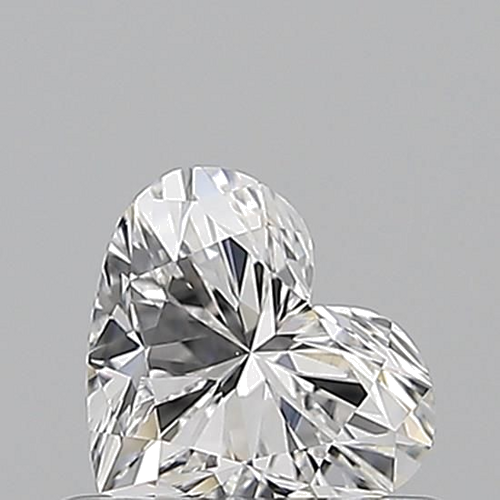 0.5 carat D-VS1 Natūralus Heart Deimantas (1)