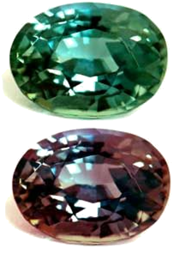 0.3 carat GREEN Oval Alexandrite (1)