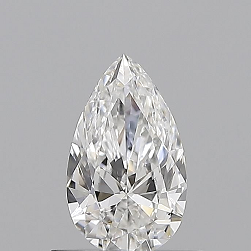 0.52 carat F-IF Natūralus Pear Deimantas (1)