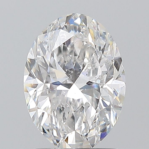 1.5 carat E-SI2 Natūralus Oval Deimantas (1)