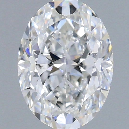 0.5 carat F-VS2 Natūralus Oval Deimantas (1)