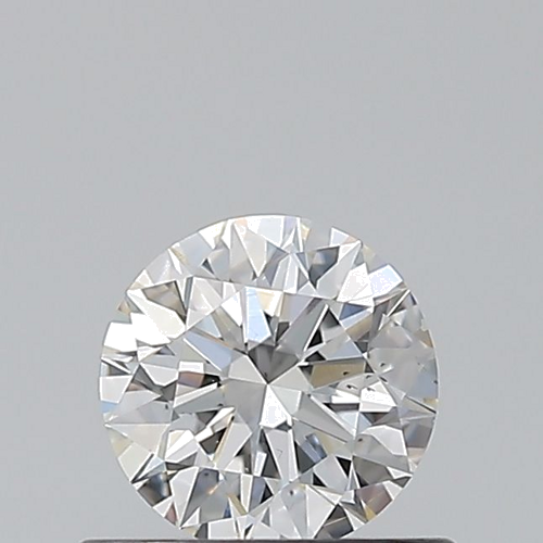 0.52 carat F-SI1 Excellent cut Natūralus Round Deimantas (1)