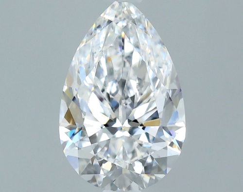 0.71 carat D-VS1 Natūralus Pear Deimantas (1)