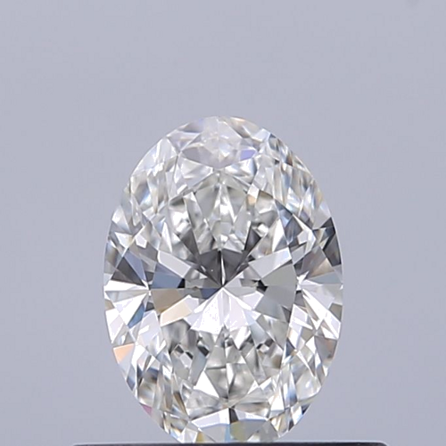 0.44 carat F-VVS1 Natūralus Oval Deimantas (1)
