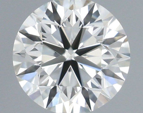 0.48 carat I-VVS2 Very Good cut Natūralus Round Deimantas (1)