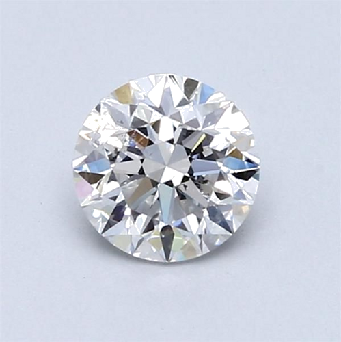 0.8 carat E-SI2 Very Good cut Natūralus Round Deimantas (1)
