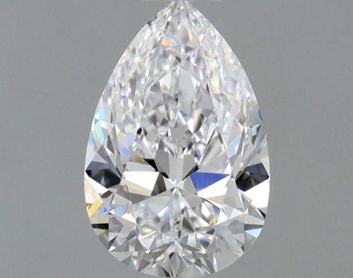 0.5 carat D-VVS1 Natūralus Pear Deimantas (1)