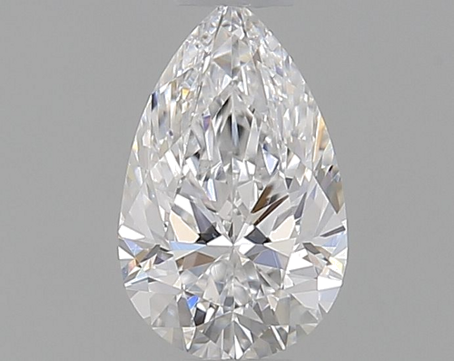0.3 carat D-VS1 Natūralus Pear Deimantas (1)