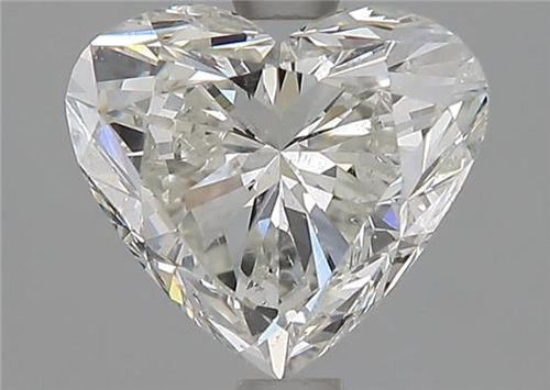 1.6 carat I-SI2 Natūralus Heart Deimantas (1)