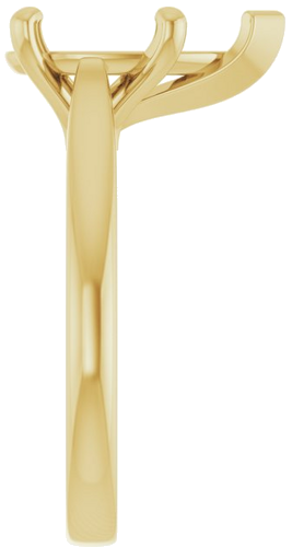 Sužadėtuvių Žiedas 14k yellow gold Pear 13mm x 8mm (4)