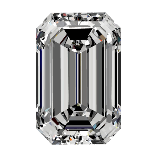 0.32 carat G-VVS1 Natūralus Emerald Deimantas (1)