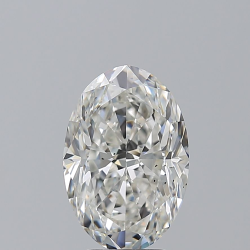 4.09 carat G-SI1 Natūralus Oval Deimantas (1)