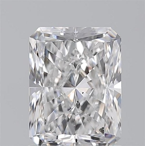 1.7 carat E-SI2 Natūralus Radiant Deimantas (1)