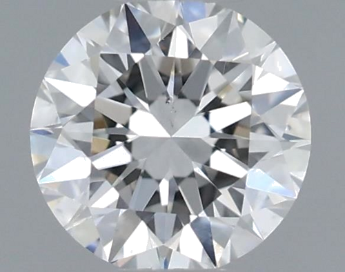 0.55 carat F-SI1 Excellent cut Natūralus Round Deimantas (1)