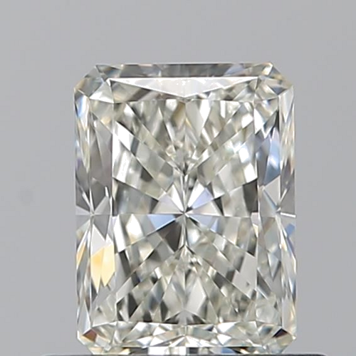 0.71 carat J-VVS2 Natūralus Radiant Deimantas (1)
