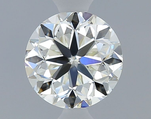0.51 carat J-VVS2 GD cut Natūralus Round Deimantas (1)