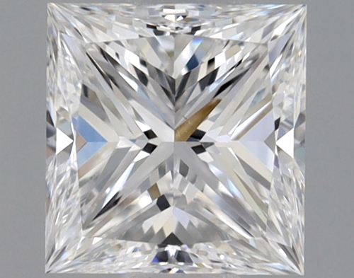 0.49 carat D-VS2 Natūralus Princess Deimantas (1)
