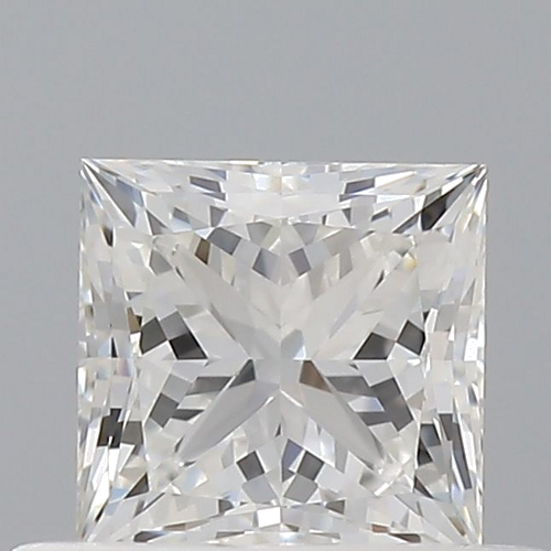 0.53 carat G-VVS2 Natūralus Princess Deimantas (1)