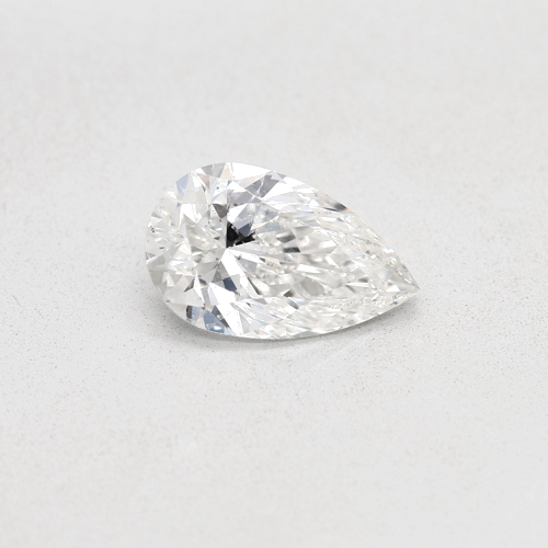 2.0 carat H-SI2 Natūralus Pear Deimantas (1)